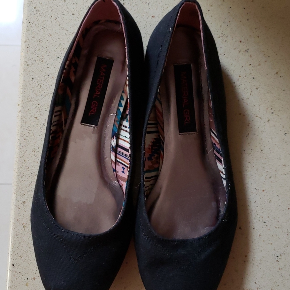 Material Girl flat shoes